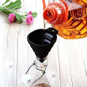 Entonnoir pliable en silicone, entonnoir pliable pour transfert, 100% silicone de qualité alimentaire - Product Image 5