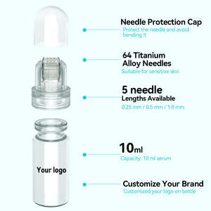 ไฮดราโรลเลอร์ กระชับผิว ลดเลือนริ้วรอย ชุบทองไทเทเนียม เดอร์มาโรลเลอร์ 64 เข็ม 0.25 มม. 0.5 มม. 1 มม. ไฮดรา เดอร์มา โรลเลอร์ - Product Image 6