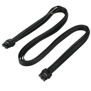 Cable PCIe 5,0, 16AWG ATX 3,0 12VHPWR Cable PCIE, 600W macho a macho 16 (12 + 4) Pin PCIE5 Cable para RTX 4090TI, <span class=keywords><strong>4080TI</strong></span>, 3090TI - Product Image 1