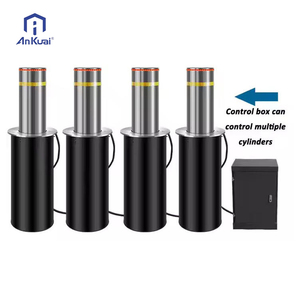 Seguridad vial Vehículo hostil Barrera de mitigación Bolardo de estacionamiento Bolardo de control remoto eléctrico - Product Image 2