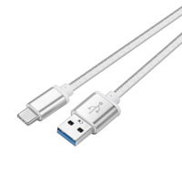 Câble de charge rapide USB vers USB Type-C 3A en nylon tressé de qualité supérieure OEM 1M 2M 3M pour iPhone 15 16 17 Pro Max