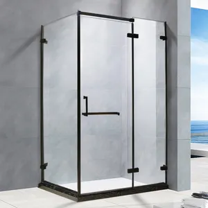 샤워 캐빈 욕실 코너 욕조 알루미늄 프레임 유리 문 고급 샤워 룸 판매 우아한 OEM ABS