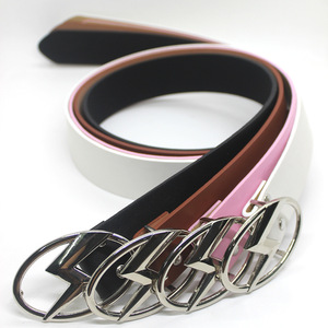Cinturón Elíptico con Hebilla de Rayo, Novedad 2026, de Moda, Personalizado, Versátil para Jeans y Faldas, Venta Directa de Fábrica - Product Image 4