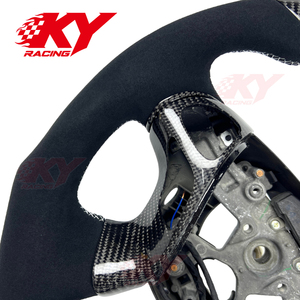 Volant personnalisé en fibre de carbone pour Infiniti QX60 Q70 JX35 M25 M35 M37 M56 Accessoires de voiture - Product Image 2