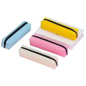 Colorful Fabric Pencil Case with Zipper Closure for <b>School</b> and Office Use - Product Image 4