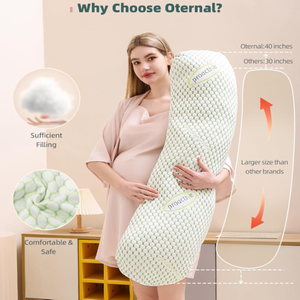 Oreiller <span class=keywords><strong>de</strong></span> <span class=keywords><strong>grossesse</strong></span> en forme <span class=keywords><strong>de</strong></span> U réglable pour femmes enceintes, soutien complet du corps pour la taille, l'abdomen, <span class=keywords><strong>les</strong></span> jambes, tous <span class=keywords><strong>les</strong></span> types <span class=keywords><strong>de</strong></span> sommeil - Product Image 6