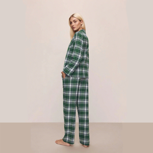 Beefey mới đến Thoải mái thoáng khí thanh lịch của phụ nữ bộ đồ ngủ đàn hồi eo phía trước Logo Mùa Xuân/Mùa Thu Thời Trang Đồ Ngủ - Product Image 2