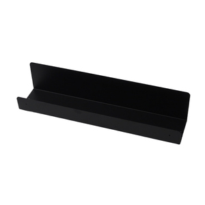 Ripiani galleggianti per doccia a parete organizzatore ripiani per bagno <span class=keywords><strong>cucina</strong></span> doccia ripiano nero 18.8 pollici/48CM - Product Image 6