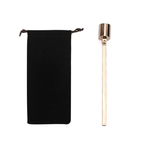 Boîtes d'emballage <span class=keywords><strong>chauffe</strong></span>-<span class=keywords><strong>bougie</strong></span> noir or <span class=keywords><strong>bougie</strong></span> mèche coupe-mèche plongeur reniflard ciseaux velours sac - Product Image 2