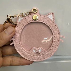 In-stock cartoon cat badge display cover, 58mm badge protective cover, 75mm celebrity <b>anime</b> rice paddy ita bag <b>keychain</b>. - Product Image 4