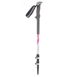 Bâtons de trekking en alliage d'aluminium, trois sections télescopiques, légers, avec mécanisme de verrouillage externe, pour la randonnée et l'escalade - Product Image 1