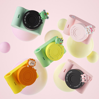 Kamera kompak 3 inci untuk anak-anak, kamera kompak 3 inci WiFi, foto 48MP, 1000mAh, pengaturan waktu Video, sentuh, prioritas Selfie, fungsi proyeksi ekspansi, WiFi