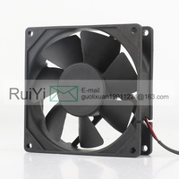 Nouveau Sunon 5V 12V 48V DC 24V 5.5W AC EC 9025 90X90X25MM 9CM Suspension magnétique onduleur silencieux 2 fils ventilateur de refroidissement KDE2409PTBX-6A