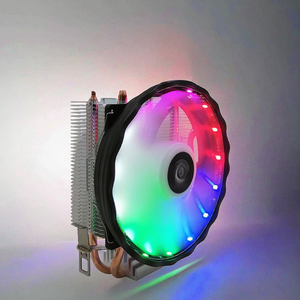 Hiệu suất cao 90mm & 120mm RGB <span class=keywords><strong>CPU</strong></span> làm mát người hâm mộ lga1700 1200 tùy chỉnh 2 heatpipe mát với 3pin giao diện cho máy tính trường hợp - Product Image 2