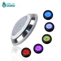 Fabricant Abs 12v Submersible Sous L'eau Lampe Rgb Télécommande Ip68 Étanche Led Sous-Marine Lumière Piscine Lumière