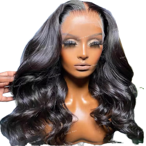 Extensiones de Cabello Indio Virgen Sin Teñir de 18-40 Pulgadas, Ondulado Liso Sedoso, con Cierre de Encaje en Forma de T 4x2, Superventas, Cabello Extra Largo - Product Image 6