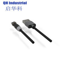 Kabel USB pengisian daya cepat, kabel pengisi daya USB a ke mikro USB 3.0, kepang nilon 1 m 2 m untuk ponsel Bluetooth