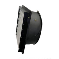 Nouveau type de ventilateur d'extraction de persienne mural de fenêtre portable certifié CE de 8 pouces pour fumoir