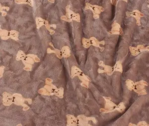 Bán Buôn Đa Màu Sắc 100% Polyester Flannel Lông Cừu Sang Trọng Vải Cho Chăn