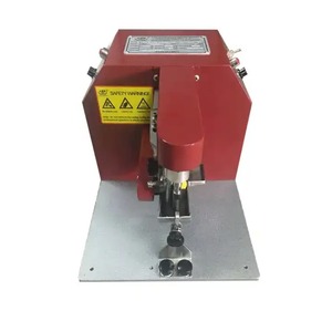 Machine à colorer les bords en cuir, pour le coloriage des bords en forme d'arc ovale et en forme de diamant, avec système d'encre et de peinture intégré - Product Image 3