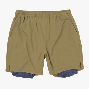 Shorts de sport décontractés pour hommes, double couche, couleur unie ou camouflage, pour le basketball, collection été <span class=keywords><strong>2023</strong></span>, idéal pour le fitness et le commerce transfrontalier. - Product Image 4