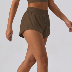 Shorts Deportivos 2 en 1 para Mujer, Cintura Elástica, Secado Rápido, Transpirables, Anti-Transparencia, Ligeros, para Yoga y Atletismo, Venta al Por Mayor - Product Image 3