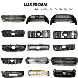 Parachoques delantero LUXESOEM de alta calidad y bajo <span class=keywords><strong>precio</strong></span>, rejilla central inferior, parrilla cromada negra para <span class=keywords><strong>Toyota</strong></span> WILDLANDER <span class=keywords><strong>SIENNA</strong></span> - Product Image 2