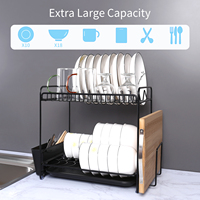 Supports de cuisine multifonctions pour la maison, supports de rangement et étagères en acier inoxydable
