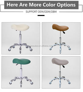 เก้าอี้ทรงอานม้า เก้าอี้เออร์โกโนมิกส์ เก้าอี้ทรงอานม้าสำหรับต้อนรับแขก เก้าอี้คลาร์กแบบหมุนได้ ปรับความสู<span class=keywords><strong>ง</strong></span>ได้ เก้าอี้ทรงอานม้ารูปทรง<span class=keywords><strong>ม้า</strong></span> - Product Image 4