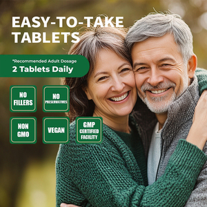 OEM/ODM all'ingrosso Private Label integratore alimentare verde miscela compresse di verdure Super verdi con servizio di progettazione - Product Image 2