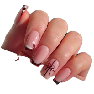 24 <span class=keywords><strong>Uñas</strong></span> Postizas Cuadradas con Punta Francesa Roja, Diseño <span class=keywords><strong>de</strong></span> Gorro Navideño y Copos <span class=keywords><strong>de</strong></span> Nieve, <span class=keywords><strong>Uñas</strong></span> Acrílicas Adhesivas <span class=keywords><strong>de</strong></span> Cobertura Completa para Mujeres, Fiesta <span class=keywords><strong>de</strong></span> Navidad - Product Image 1