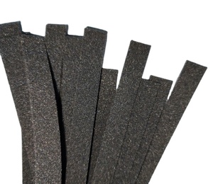Free Sample Soft <b>Silicone</b> <b>Rubber</b> Foam Sponge Seal Strip for Door and Window - Product Image 1