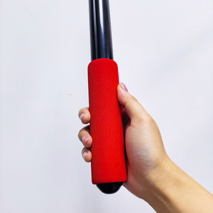 Barra telescópica de extensión roja y negra de <span class=keywords><strong>37</strong></span> pulgadas con mango de aluminio ajustable de 19.69 a <span class=keywords><strong>37</strong></span> pulgadas para espátula de paneles de yeso, rodillo de pintura, OEM, bricolaje - Product Image 5