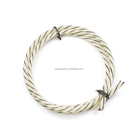 Capteur de détection de fuite d'eau intelligent Speed White IP pour la sécurité domestique, câble 4 mm 2 broches, haute sensibilité, portée de détection 500 m, alarme