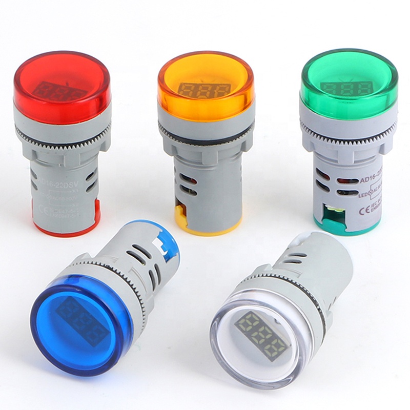 Voltmetro Digitale AD16-22DSV – Tester Di Tensione LED AC 60-500V, Indicatore Di Segnale Per Quadri Elettrici, Macchinari E Impianti Industriali - 3