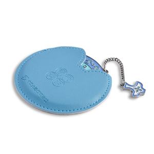 Fashion Design Printed Bird Simple <b>Small</b> Metal Mini <b>Mirror</b> Personalized Compact <b>Mirror</b> with PU Pouch - Product Image 6