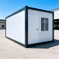 Maisons préfabriquées en acier de 20 pieds et 40 pieds, logements d'urgence pour les situations de catastrophe, maisons modulaires démontables, conteneurs détachables