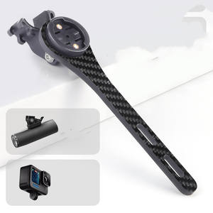 Support d'extension multifonction pour guidon en fibre de carbone pour Garmin IGPSPORT Blackbird Blackbird MOST Garmin <span class=keywords><strong>VIRB</strong></span> GoPro - Product Image 1