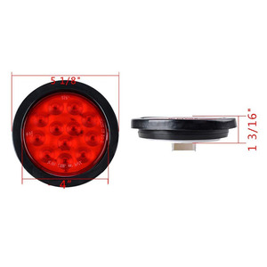 4Inch Vòng <span class=keywords><strong>12V</strong></span> 7 12 32 Led Side Reflector Side Marker Led Phía Sau Trailer Ánh Sáng Cho Xe Tải Trailer Phụ Tùng <span class=keywords><strong>RV</strong></span> Thuyền - Product Image 4