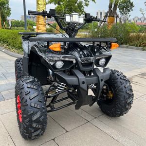 <span class=keywords><strong>Cuatrimoto</strong></span> Todoterreno Negra de <span class=keywords><strong>4</strong></span> Ruedas y <span class=keywords><strong>4</strong></span> Tiempos con Portaequipajes para Recreación al Aire Libre, 125cc, Fabricada en Fábrica - Product Image 4