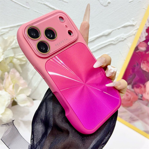 Funda para Teléfono Móvil con Ondas Láser Degradadas para iPhone 17 16 15 14 Pro Max, Lente de Cristal Arcoíris, Cubierta Trasera Colorida Degradada - Product Image 4