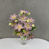 Chinesische Fabrik Seidenblumen Künstliche Realistische Lilien - Hochwertige Rosa Lilien für Hochzeit, Muttertag, Heim- und Partydekoration