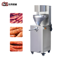 Petit remplisseur de saucisses domestique, facile à nettoyer, détachable, en acier inoxydable 304, pour saucisses et salami faits maison, remplisseur de saucisses vertical