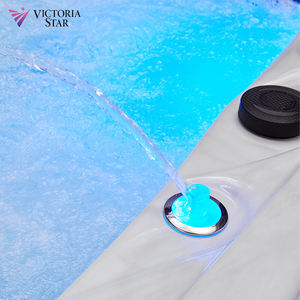 Bain à remous <span class=keywords><strong>en</strong></span> acrylique Balboa pour 5 personnes avec fonctions de massage extérieur pour <span class=keywords><strong>jacuzzi</strong></span> Spa Design moderne <span class=keywords><strong>en</strong></span> vente - Product Image 4