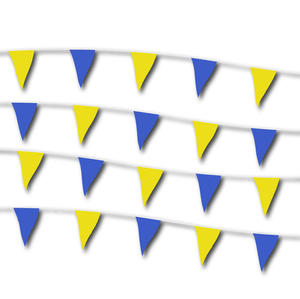 Bandiere a Triangolo Personalizzate con Logo, Bandiere Premium per Piscina, Eventi di Costruzione, Decorazioni per Feste all'Aperto - Product Image 4