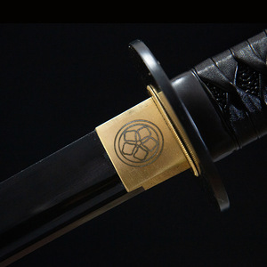 Épée de samouraï Bouddha Invincible de 103 cm, acier à haute teneur en manganèse <span class=keywords><strong>1060</strong></span>, collection d'épées Iaiai, accessoires de cosplay, cadeaux pour garçons - Product Image 3