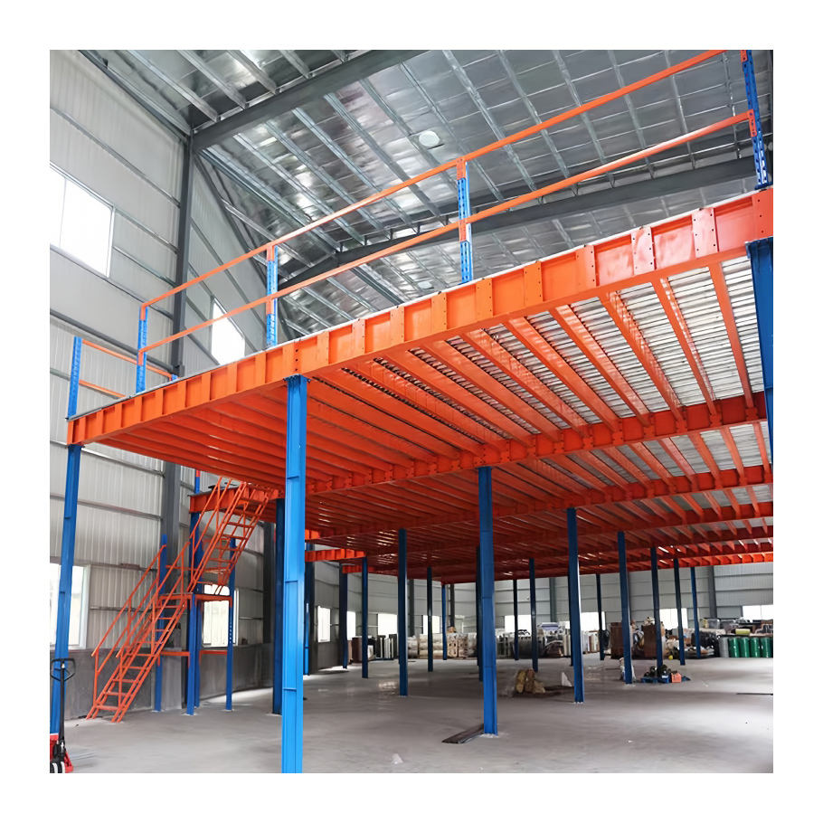 Mezanine Racking Industrial Warehouse Mezzanine Rack System, Custom Steel Platform ...