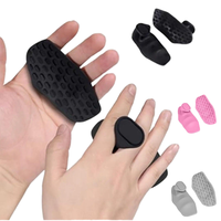 Poignées de musculation antidérapantes en silicone, protection des paumes, anti-callosités, sans doigts, pour soulevé de terre, musculation et fitness