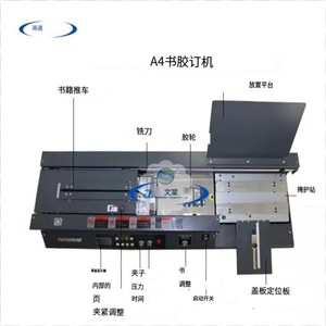 Nantong A4 Rubber <b>Binding</b> <b>Machine</b> Automatic Electric 220v For Office Use - Product Image 2
