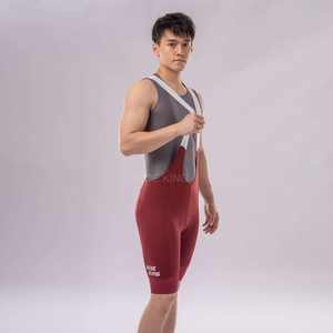 Nouvelle Arrivée 2026 – Salopette de Cyclisme <span class=keywords><strong>Homme</strong></span> Super Confortable Couleur Unie – Short de Vélo Personnalisable - Product Image 5